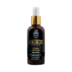 Tónico Capilar Con Minoxidil Andros 120ml Anticaída Cabello