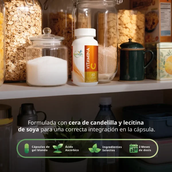 Vitamina C 60 Caps Best Health - Imagen 3