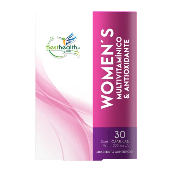 Women's Multivitamínico y Antioxidante 30 Caps Best Health