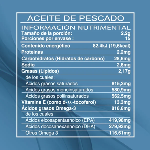 Omegabest Omega 3 120 cápsulas Aceite de Pescado Best Health - Ácidos Grasos - Imagen 2