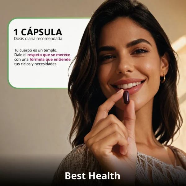 Women's Multivitamínico y Antioxidante 30 Caps Best Health - Imagen 5