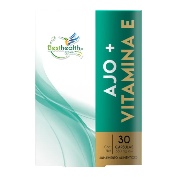 Ajo + Vitamina E 30 Caps Best Health