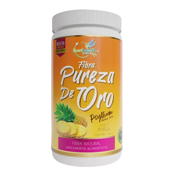 Fibra Pureza de Oro 350g Sabor Piña - Toque Tropical Best Health