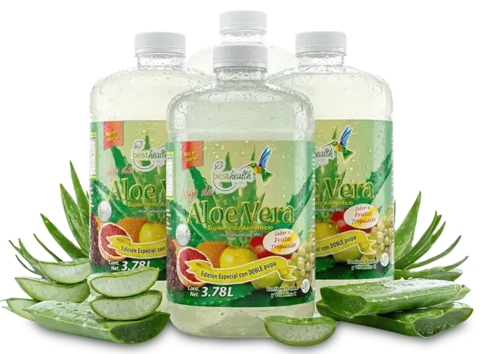 4 pack jugo de aloe vera best health mejor precio oferta promocion comprar