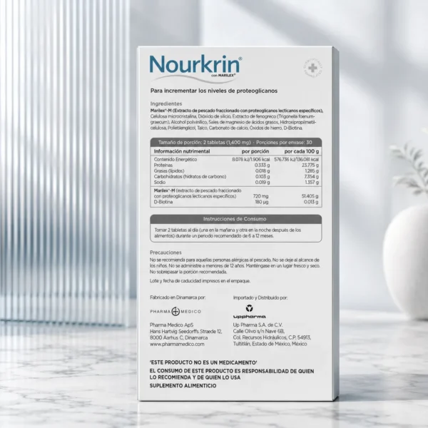 Nourkrin Man 60 Tabletas Tratamiento capilar para la alopecia severa para hombres - Imagen 3