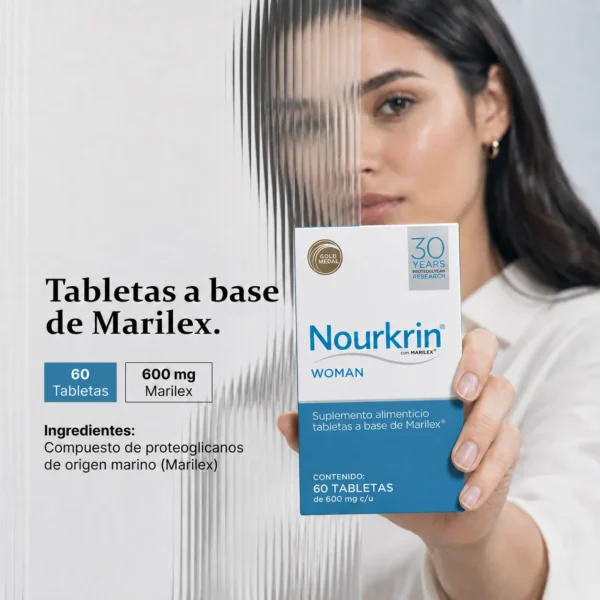Nourkrin Woman 60 tabletas Tratamiento capilar para la alopecia severa para mujer - Imagen 2